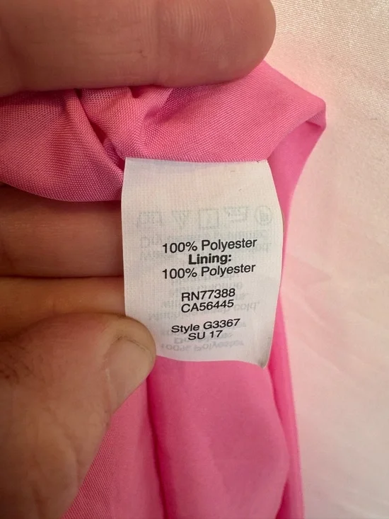 J Crew Hot Pink Scallop-Edge Strap Tank Top - Picture 8 of 9